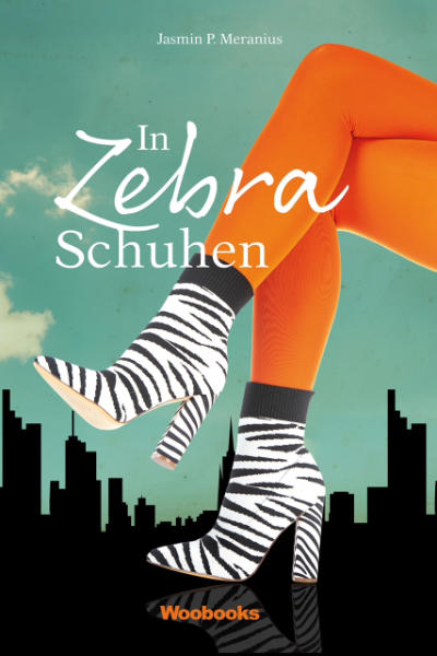 in zebra-schuhen