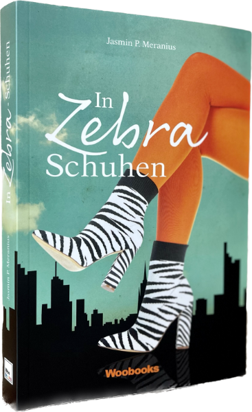 in zebra-schuhen